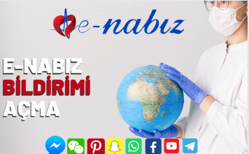 E-Nabız bildirimi açma