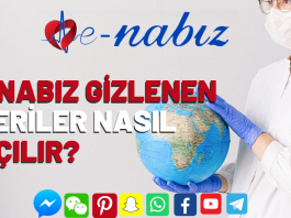 E nabız gizlenen veriler nasıl açılır?