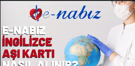 E NABIZ İNGİLİZCE AŞI KARTI